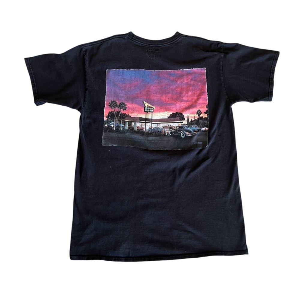 In N Out Burger T-Shirt Logo Graphic California Classic Cars